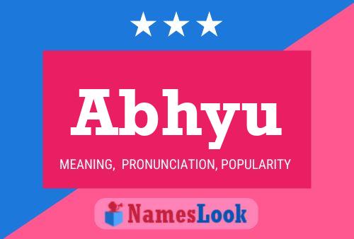 Abhyu Name Poster