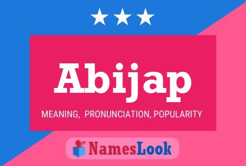 Abijap Name Poster