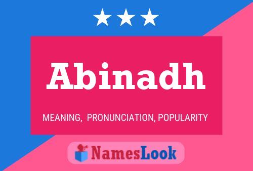 Abinadh Name Poster