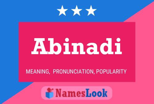 Abinadi Name Poster