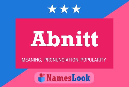 Abnitt Name Poster