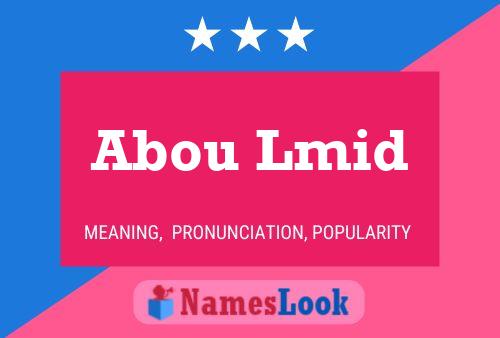 Abou Lmid Name Poster