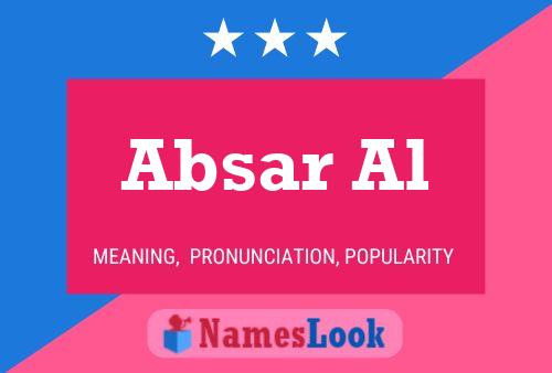 Absar Al Name Poster