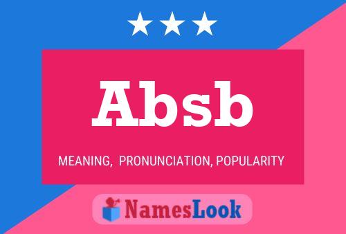 Absb Name Poster