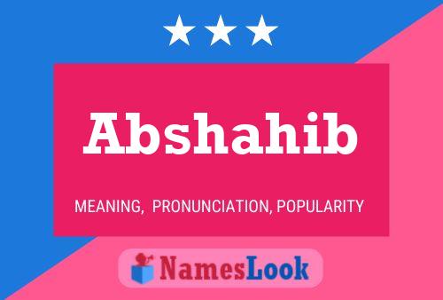 Abshahib Name Poster