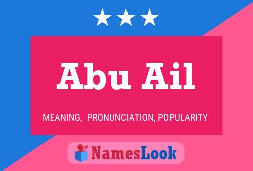 Abu Ail Name Poster