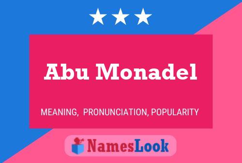 Abu Monadel Name Poster