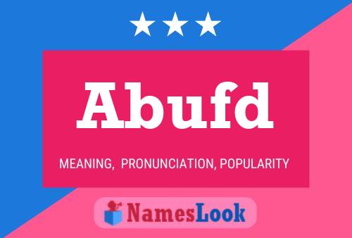 Abufd Name Poster