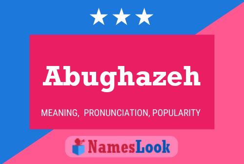 Abughazeh Name Poster