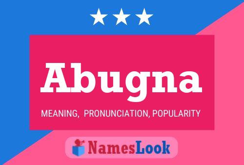 Abugna Name Poster