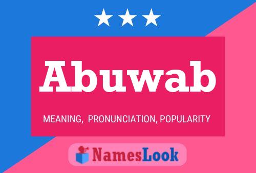 Abuwab Name Poster