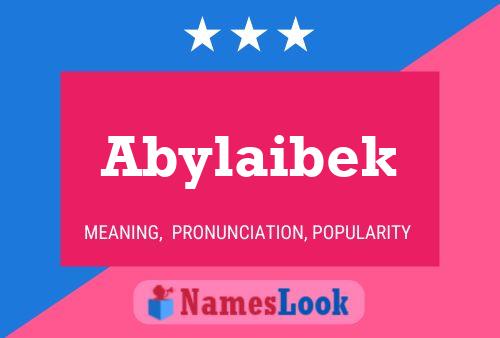 Abylaibek Name Poster