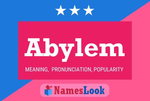 Abylem Name Poster