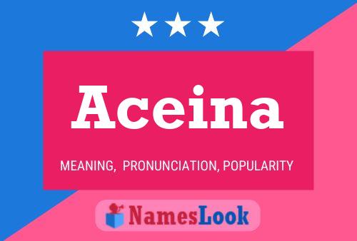 Aceina Name Poster