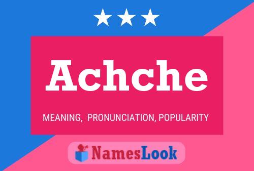 Achche Name Poster