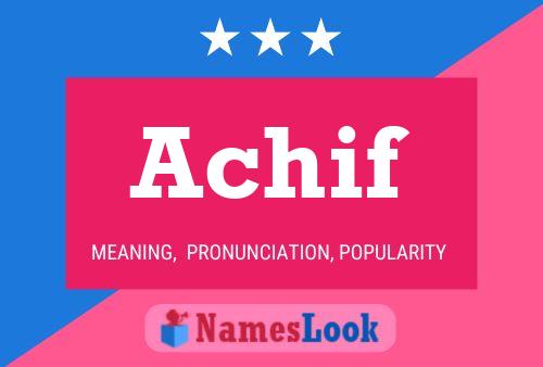 Achif Name Poster