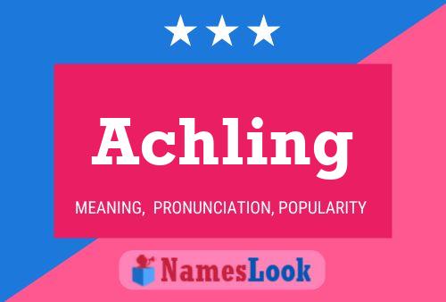 Achling Name Poster