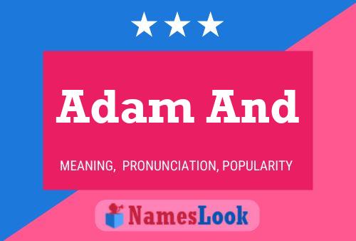 Adam And Name Poster