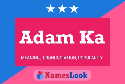 Adam Ka Name Poster