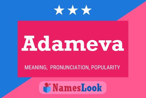 Adameva Name Poster