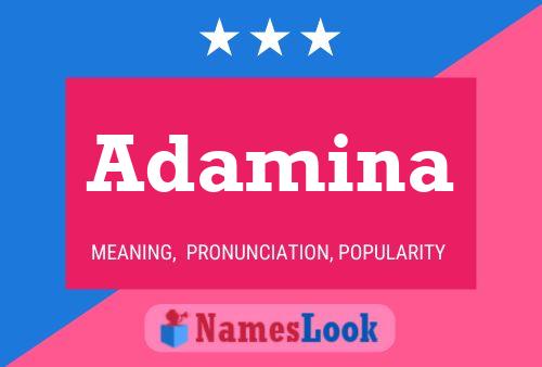 Adamina Name Poster