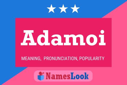 Adamoi Name Poster