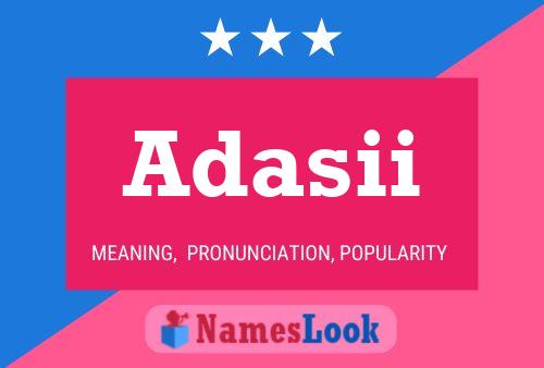 Adasii Name Poster