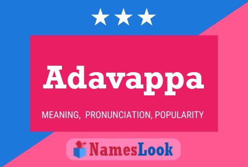 Adavappa Name Poster