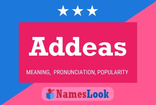 Addeas Name Poster