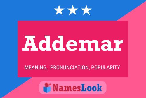 Addemar Name Poster