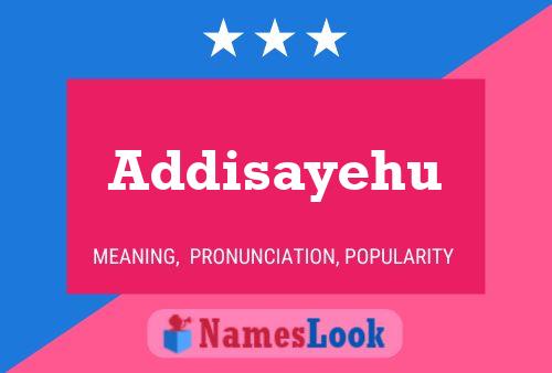 Addisayehu Name Poster