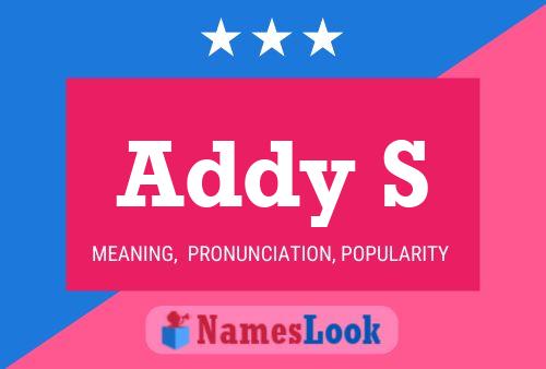 Addy S Name Poster