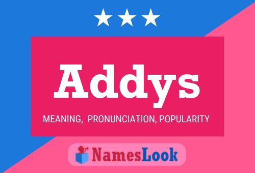 Addys Name Poster