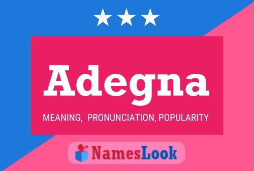 Adegna Name Poster