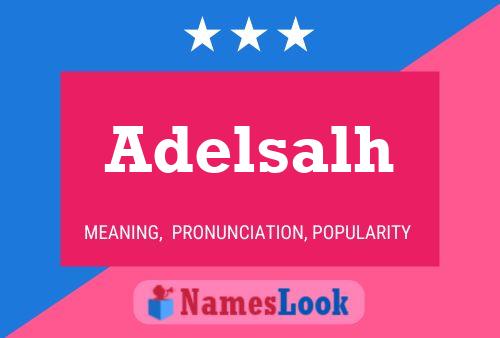 Adelsalh Name Poster