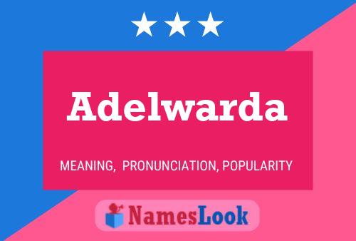 Adelwarda Name Poster