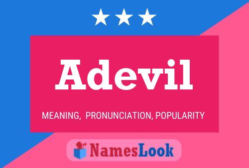 Adevil Name Poster