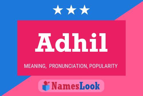 Adhil Name Poster