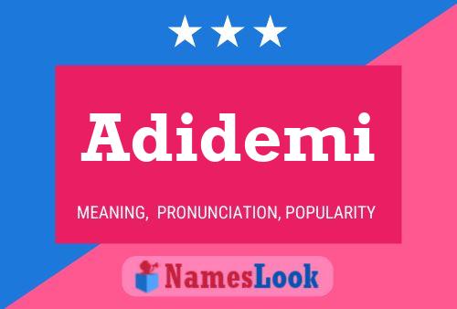 Adidemi Name Poster