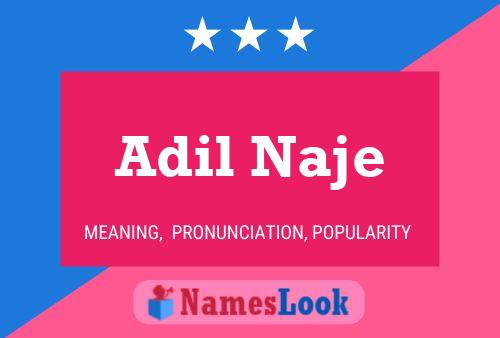 Adil Naje Name Poster