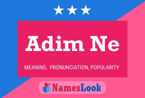 Adim Ne Name Poster