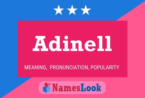 Adinell Name Poster