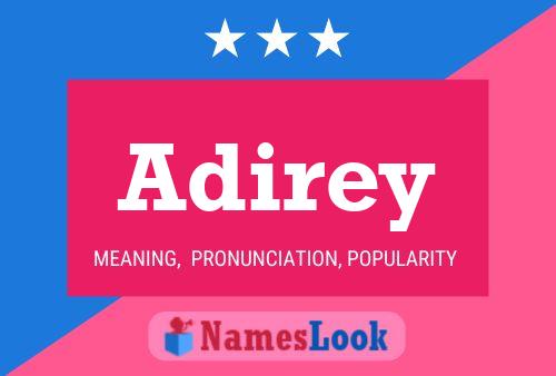 Adirey Name Poster