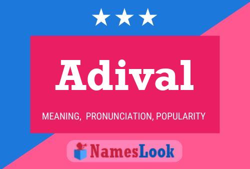 Adival Name Poster