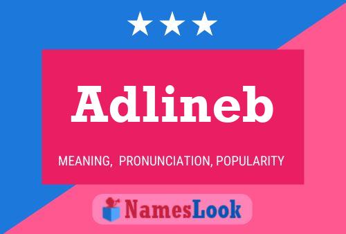 Adlineb Name Poster