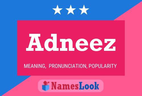 Adneez Name Poster