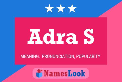 Adra S Name Poster