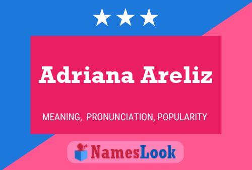 Adriana Areliz Name Poster