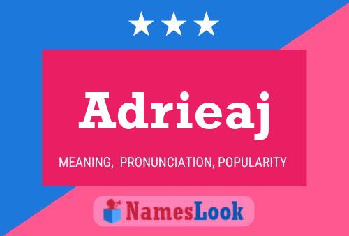 Adrieaj Name Poster