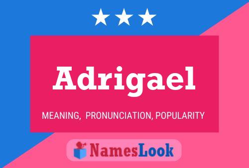 Adrigael Name Poster